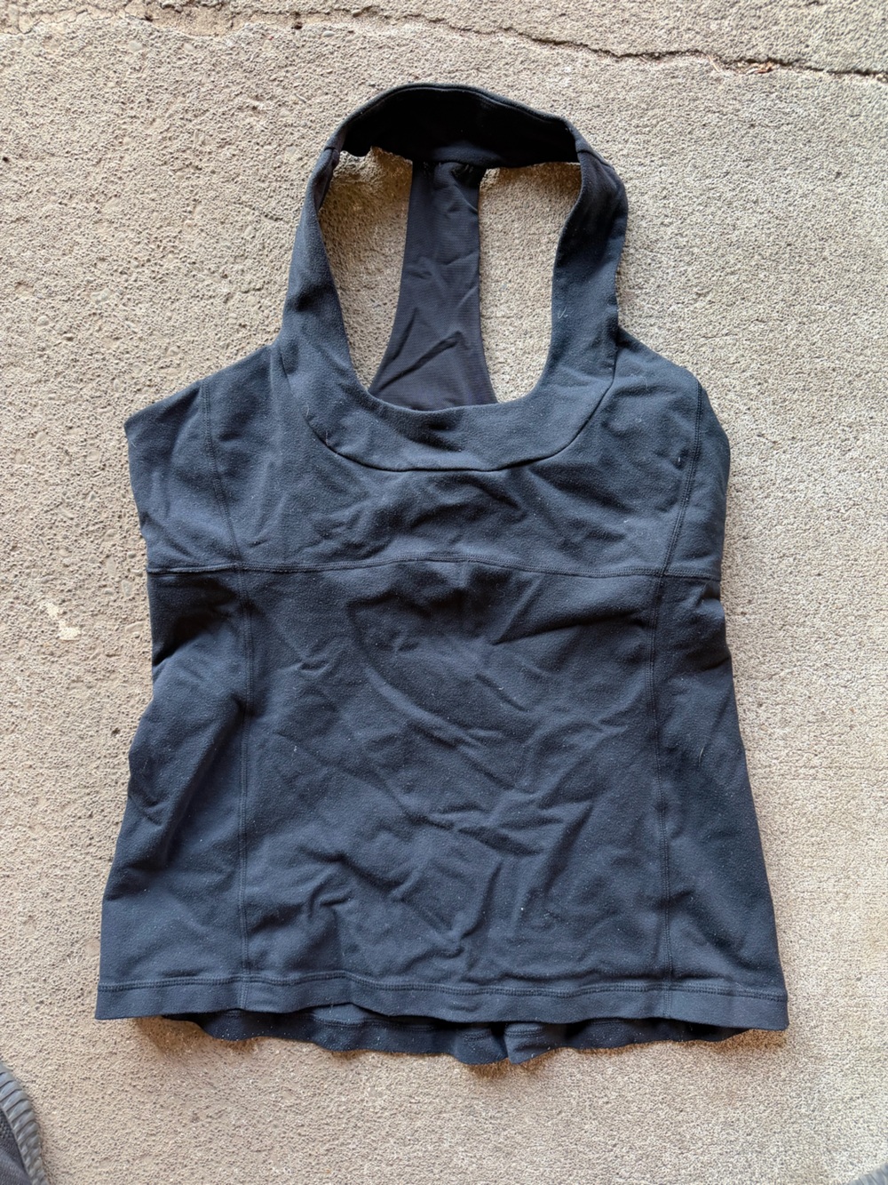 LULLABIES Black Women's Racerback Tank Top Size 12